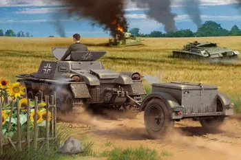 

Hobby Boss #80146 1/35 WWII German Panzerkampfwagen I Ausf A with Ammo Trailer