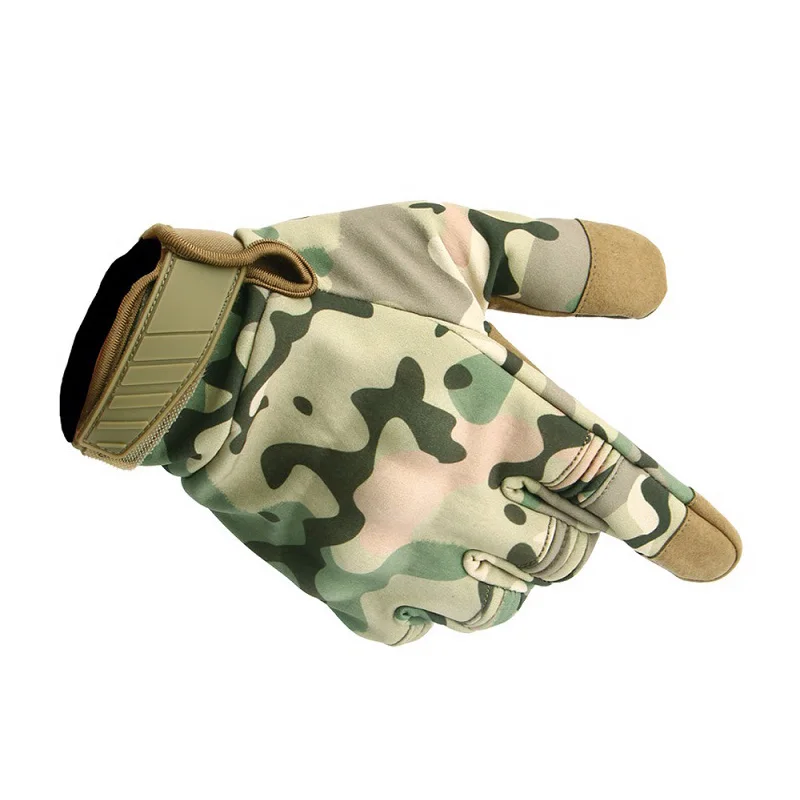 Новые CP Тактические полный палец перчатки Мультикам тактические пальчиковые Telefingers тактические перчатки