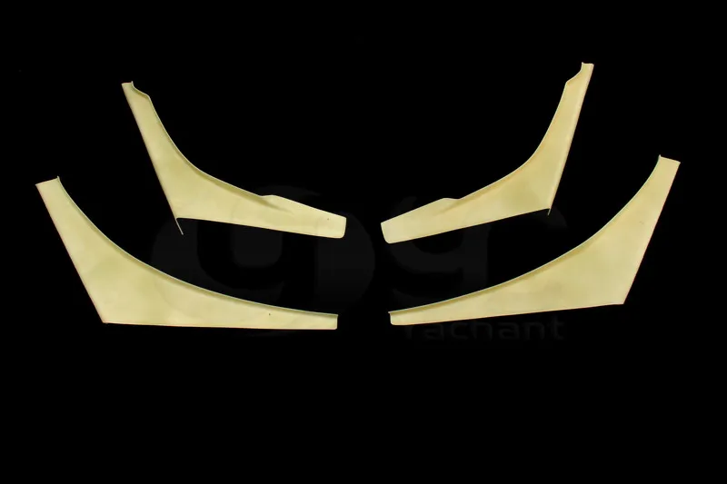 2004-2007 Mitsubishi Lancer Evolution 8-9 Voltex Style Front Bumper Canard (Fit YCE79091) FRP (4)