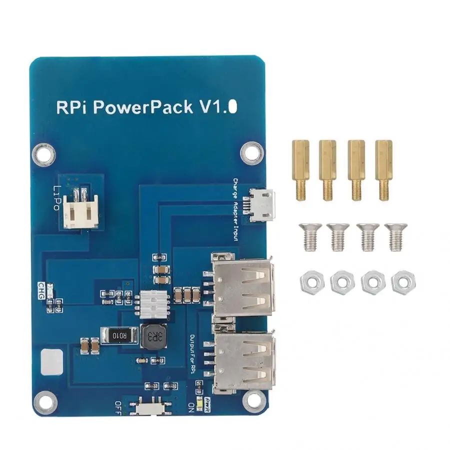 Литий Батарея Плата расширения Питание с переключателем для Raspberry Pi(V1.0) Высокое качество