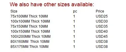 100x200mm que faz, placa pré-imaged personalizada da placa do metal