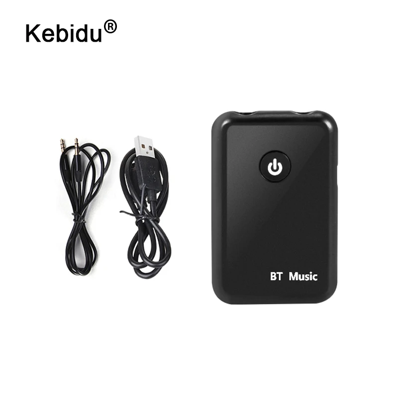 Kebidu мини Bluetooth передатчик и приемник 3 5 мм аудио стерео музыка Беспроводной 2 в 1