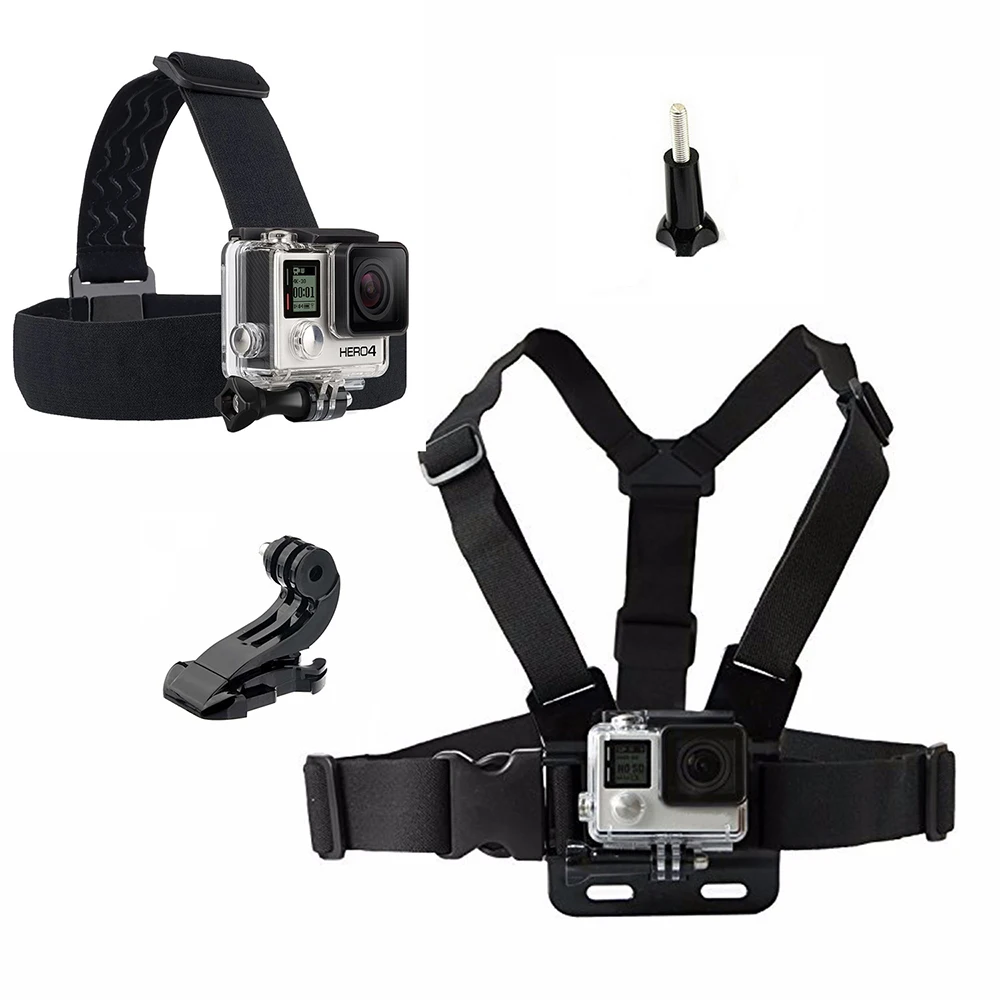 Аксессуары для экшн-камеры Gopro hero 10 9 8 7 6 5 4 max SJCAM SJ5000 | Электроника