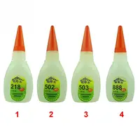 1Pcs Instant Dry Cyanoacrylate Adhesive Strong  Fast Leather Rubber Metal 20g 502/218/503/888 PVC Furniture Glue Repair