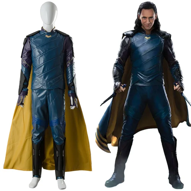 Los Vengadores Thor 3 Ragnarok Loki Tom Sakaar traje capa