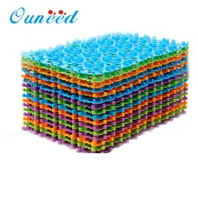 Коврики для ванной 1 шт случайный цвет практичный приятный пластик нескользящий душ ванная комната коврик с мозаикой хорошее качество