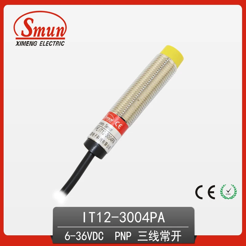 

New inductive proximity switch sensor Non-flush type DC 6~36V PNP three wire normally open position sensor
