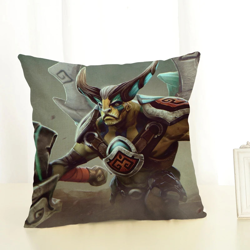 

2018 New Arrive Deer DOTA2 Cushion Cover Decorative Sofa Dota Game Throw Pillow Car Chair Home Decor Pillow Case Almofadas