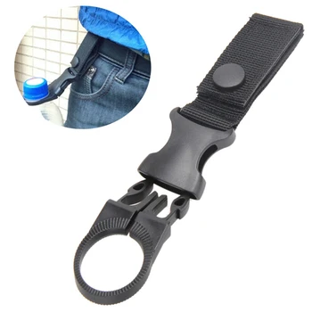

Military Multifunctional Buckle Webbing Straps High Strength Nylon Molle Water Bottle Carabiner Belt Hanging Keychain Key Hook