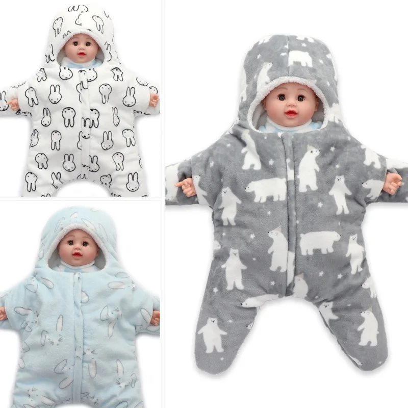 

Lovely Newborn Sleeping Bag Spring Autumn Winter Infant Sleeping Sack Children Swaddle Quilt Bags Child Sleep Sacks with Cocoon