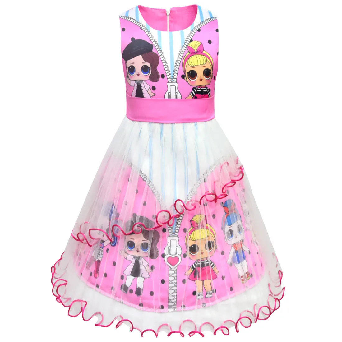 Lol Dolls Baby Dresses 2019 Summer Cute Elegant Dress Kids Party Christmas Costumes Children Clothes Princess Lol Girls Dress Lol Dolls Baby Dresses 2019 Summer Cute Elegant Dress Kids Party Christmas Costumes Children Clothes Princess Lol Girls Dress