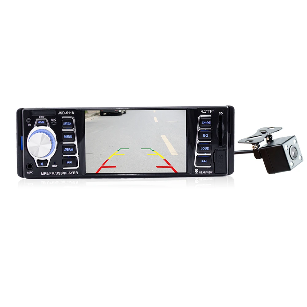 car mp5 player supports rear view camera