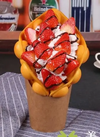 Commercial HongKong Egg Bubble Waffle Maker electric waffle cone maker Egg Puff Maker Bubble Waffle machine Commercial HongKong Egg Bubble Waffle Maker electric waffle cone maker Egg Puff Maker Bubble Waffle machine