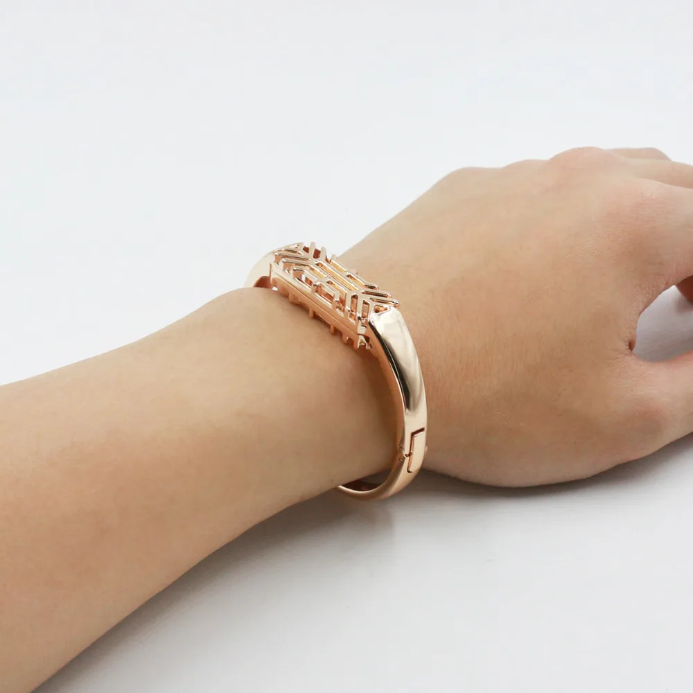 Soft Luxury Metal Stainless Steel Accessory Bangle Watch Band Wrist strap For Fitbit Flex 2 small (3)