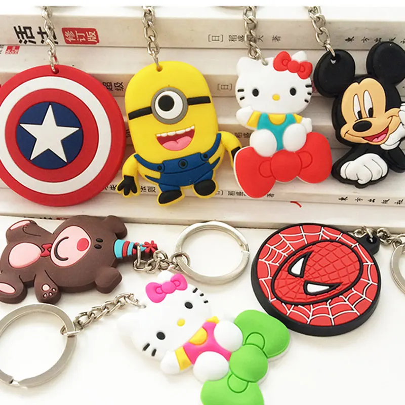 Star Wars inspired rubber keyring keychain BB-s Ren Yoda gift 248
