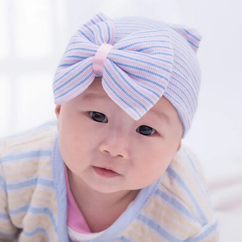 233-infant bow hat (2)