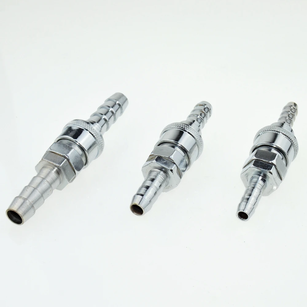 Othmro Air Pressure Hose Quick Disconnect Coupler Set Air Pressure Silver Inner Diameter 12mm SH40+PH40 2pcs