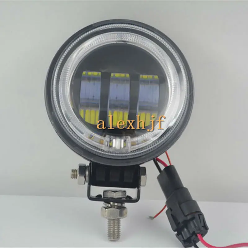 Июля Король 1 пара 30 Вт 5*6ledы 6500К Вт 1440lm круглый светодиодный столб внедорожник на крыше Прожектор ДРЛ с кольцевой подсветкой чехол для Wrangler и т. д. Июля Король 1 пара 30 Вт 5*6ledы 6500К Вт 1440lm круглый светодиодный столб внедорожник на крыше Прожектор ДРЛ с кольцевой подсветкой чехол для Wrangler и т. д.