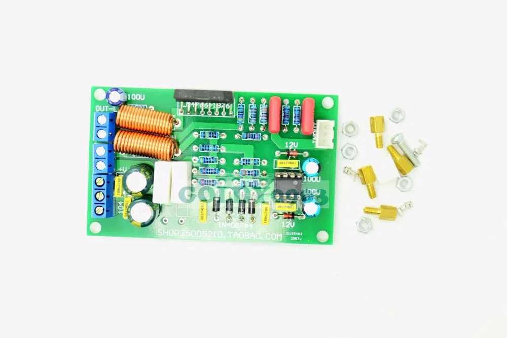 

PCB Amplifier Board Module DC Servo Power LM1876T 30W +/-25~+/-30V for DIY Fun