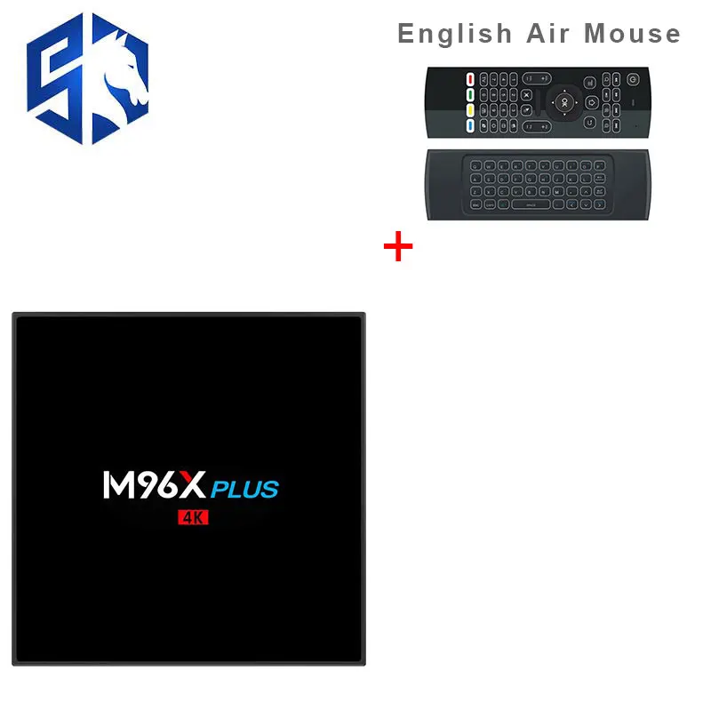 

New S912 Smart M96X PLUS TV Box X6 Air Mouse 2GB 16GB Adroid 7.1 Media Player 2.4G/5G WiFi 1000Mbps BT4.0 3D Receiver Set TV Box