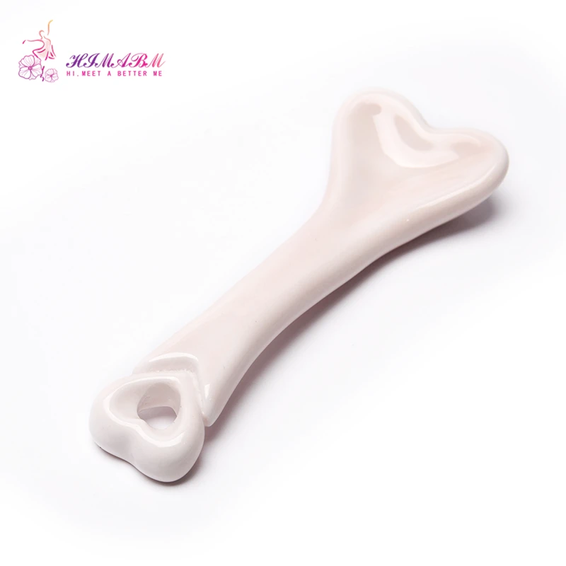 HIMABM Ceramic guasha board massage tool facial treatment scraping tool for body health care HIMABM Ceramic guasha board massage tool facial treatment scraping tool for body health care