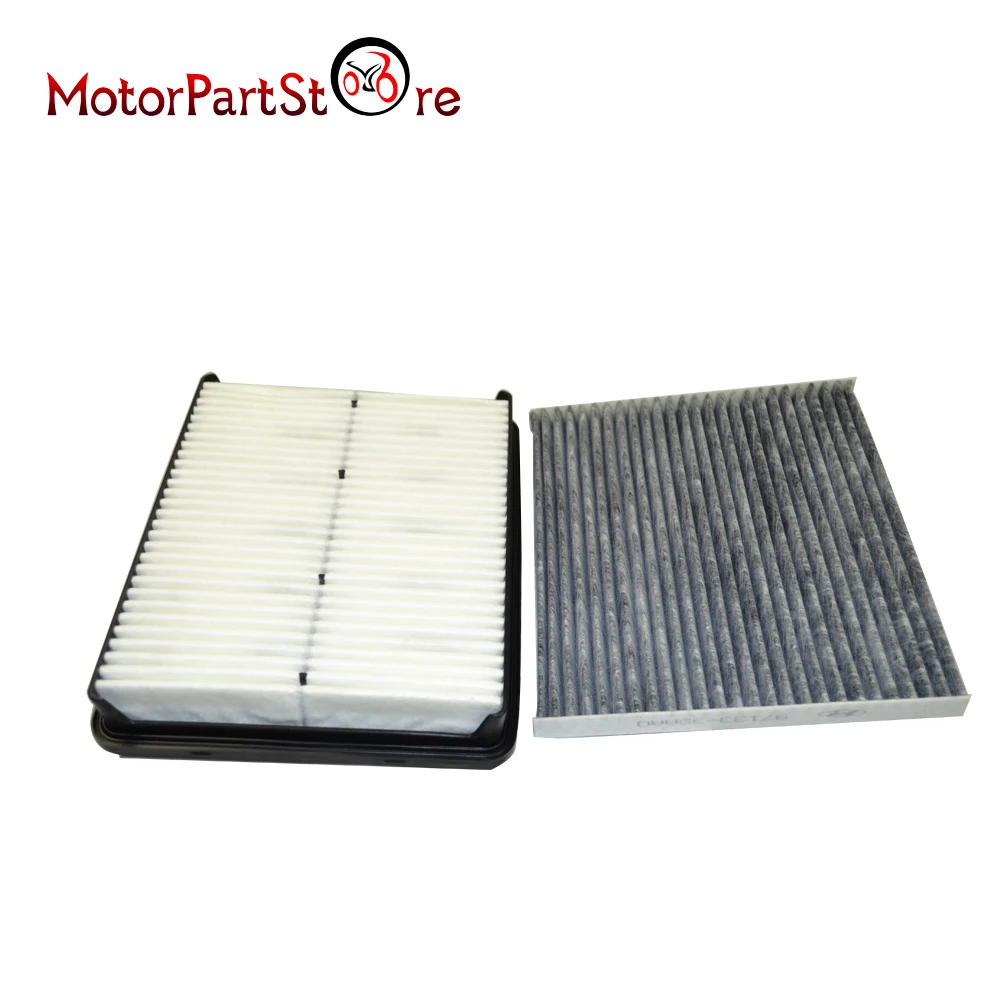 CARBON CABIN & AIR FILTER COMBO FOR HYUNDAI SONATA 2.0L & 2.4L ENGINE