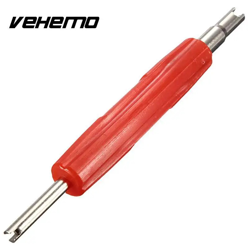Vehemo New Auto Car Motorcycle Tyre Tire Double Valve Screwdriver Core