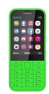 Разблокированный Nokia 225 одноядерный 2,8 дюйма 2МП камера 2G GSM FM Bluetooth Mp3 плеер мобильный телефон