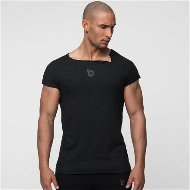 Fashion O-Neck Men's Gym & Fitness T Shirt - Men's Fitness Apparel, Men ...