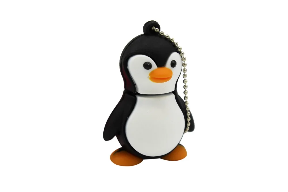 Король сарас мультфильм милый Пингвин Стиль usb2.0 4 ГБ 8 ГБ 16 ГБ 32 ГБ 64 ГБ флеш-накопитель USB креативный usb-накопитель
