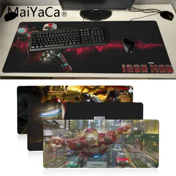 

Maiyaca Cool New iron man Office Mice Gamer Soft Mouse Pad Gaming Mousepad For PC Laptop Notebook large mouse pad gamer desk pad