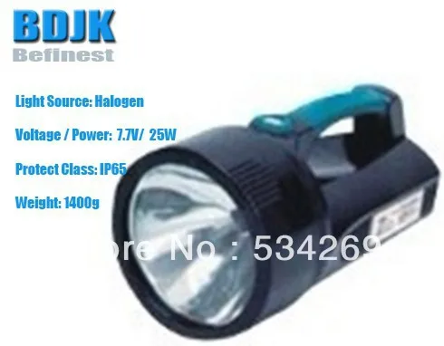 

Halogen Light/ Portable Spotlights / Handheld Lights & Lighting with 25W and 600M Irradiatin Distance