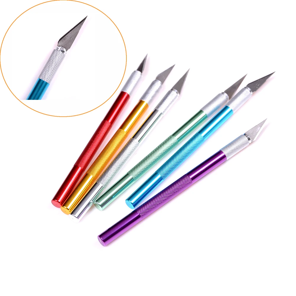 

Paper Carving Ceramics Tools Carving Knife Precision Cutting Hobby Knife for Clay Sculpture Pottery Modeling Polymer Fimo Craft
