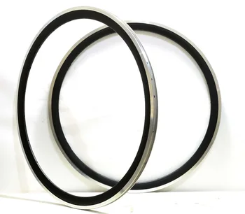 

700C 38mm depth Alloy brake surface carbon rim 23mm width Clincher Road Bike single Rim 3k/UD matte finish