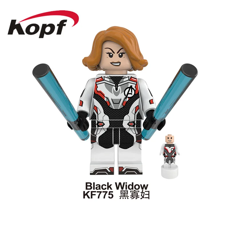 

Single Sale Building Blocks Avengers 4 Endgame Space Suit With Micro Figures Tony Stark Thor For Children Education Toys KF775