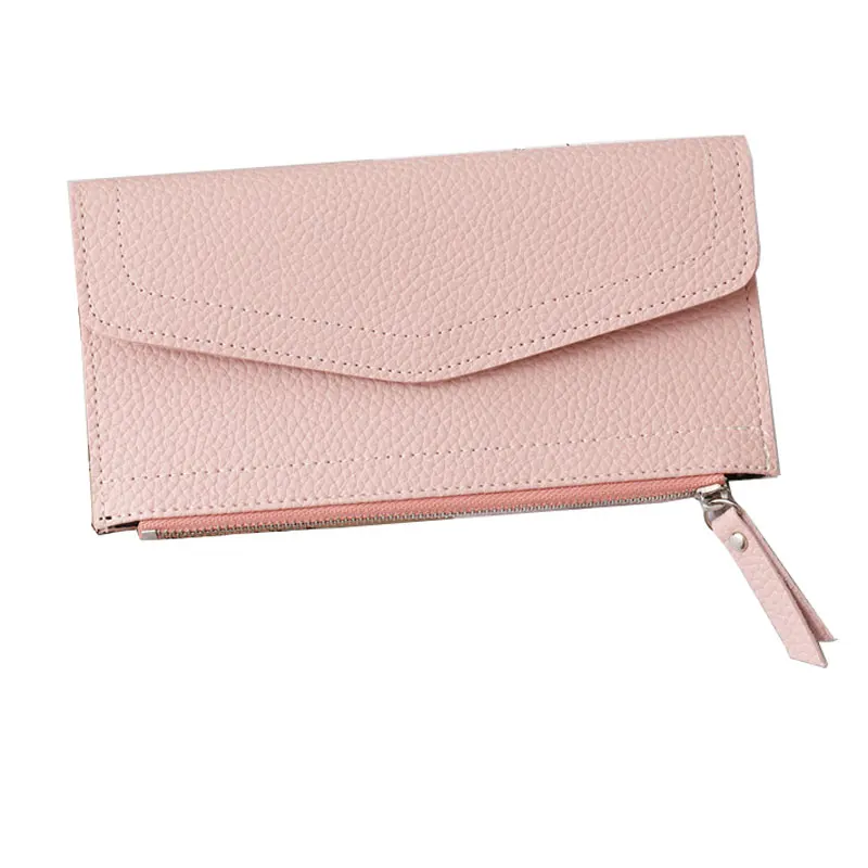 Fashion Vintage Women PU Leather Wallets Long Clutch Bag Wallet Ladies' Retro Purse Money Clips