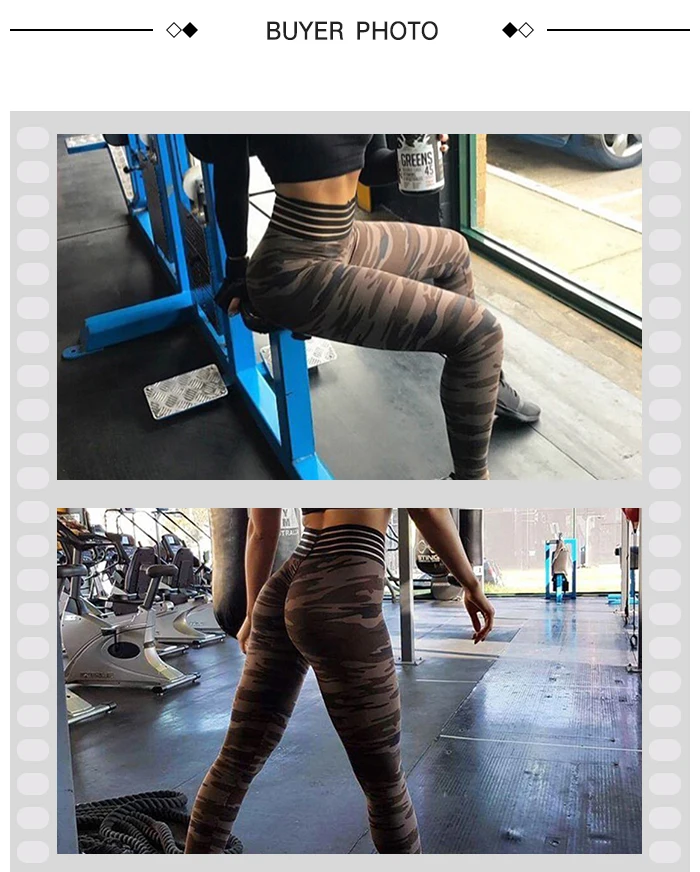 Камуфляжные женские спортивные Леггинсы для фитнеса Mujer Booty Scrunch Butt штаны для йоги с высокой талией кружевные компрессионные колготки для тренировок для бега с эффектом пуш-ап