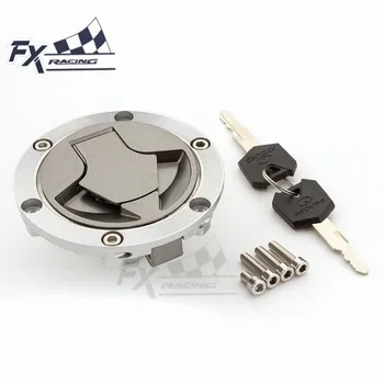 

CNC Aluminum Motorcycles Fuel Tank Cover Gas Cap Cover Key For Kawasaki Ninja 300 Ninja300 2013 - 2014