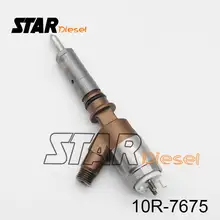 Nuevo genuino común inyector para riel 326-4700 10R-7675 para atender? Pilar gato 320D/323D inyector motor 3264700 C 6,4
