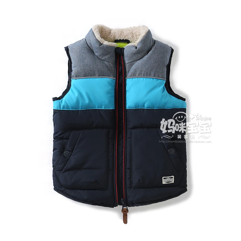 

New 2019 children's winter jackets kids clothes boys warm vest coats baby boys casual cotton vest waistcoat