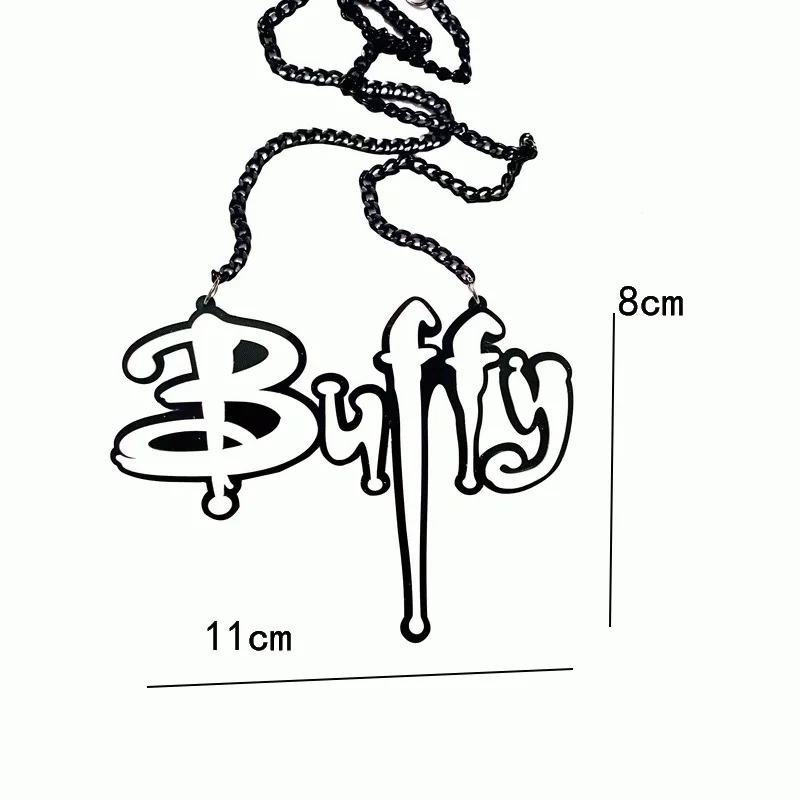Модное, сексуальное, цветное, блестящие буквы, акриловое ожерелье s для женщин, длинная сука, Senpai Boo, Кукольное ожерелье, подвеска, ювелирное изделие N18013