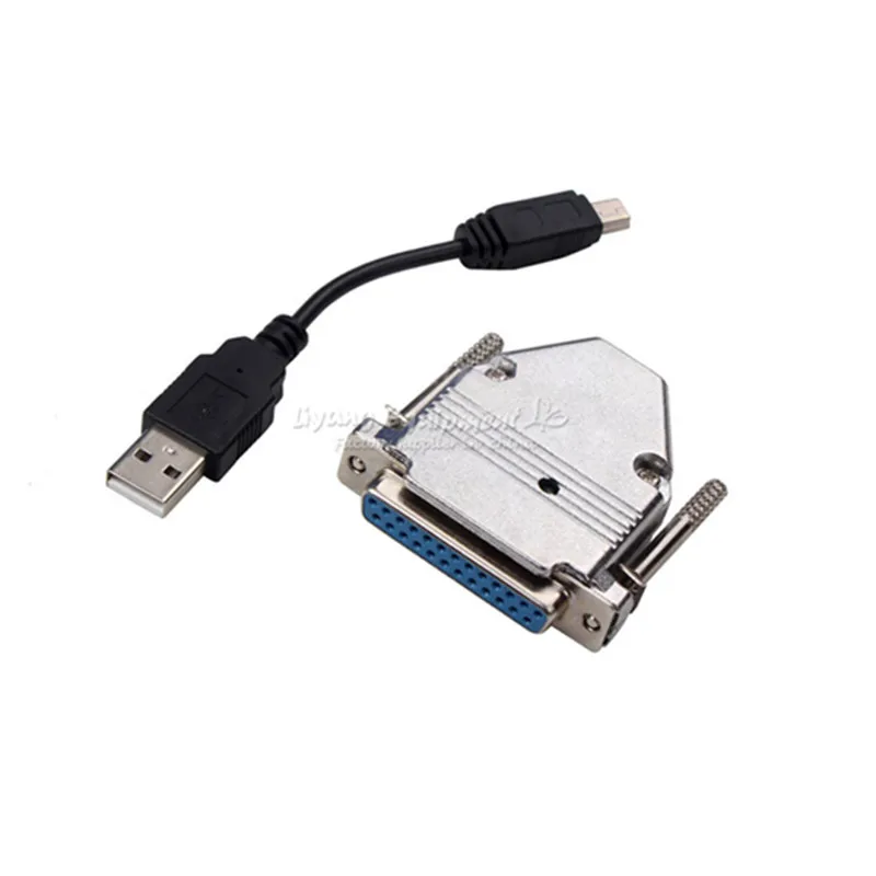 CNC MACH3 USB to Parallel LPT Port Converter Adapter 6 Axis Controller mach3 Parallet Port TO