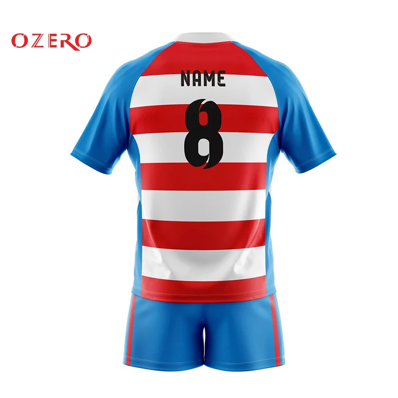 Traje amarillo Rugby uniforme Niña de la escuela y corto