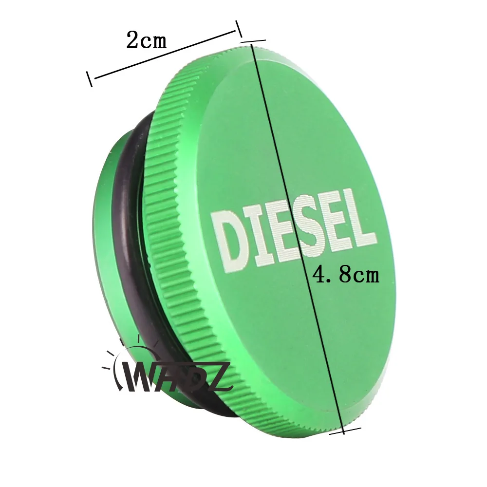 For 2013-2017 Dodge Ram Diesel Billet Aluminum Fuel Cap Magnetic Truck Permanent Cap Green For 2013-2017 Dodge Ram Diesel Billet Aluminum Fuel Cap Magnetic Truck Permanent Cap Green