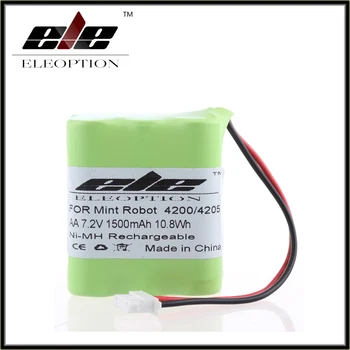 

1500mAh 7.2V Ni-MH Eleoption Battery for Mint 4200 4205 Floor Cleaner Robot 4408927 Free Shipping