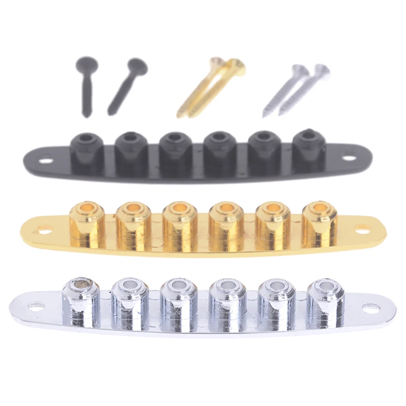 

Electric Guitar Bridge String Body Ferrules Bushing Plate