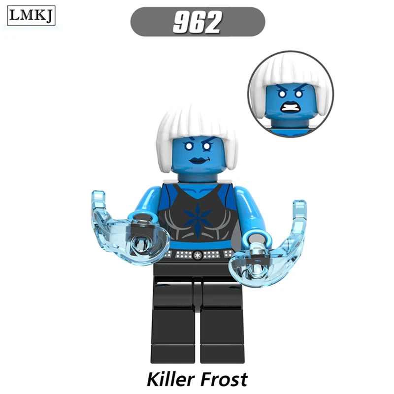 

Single Sale DC Super Heroes Figure Building Blocks Aquaman Killer Frost Wonder Woman Mera Legoing Toys Bricks For Children Gifts