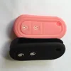 3 couleurs Flip Clé de Voiture Housse de Support Pour Télécommande Pour MG3 DEUX Boutons Sans Clé FOB D'ENTRÉE Étui En Caoutchouc Silicone Avec LOGO ► Photo 3/4