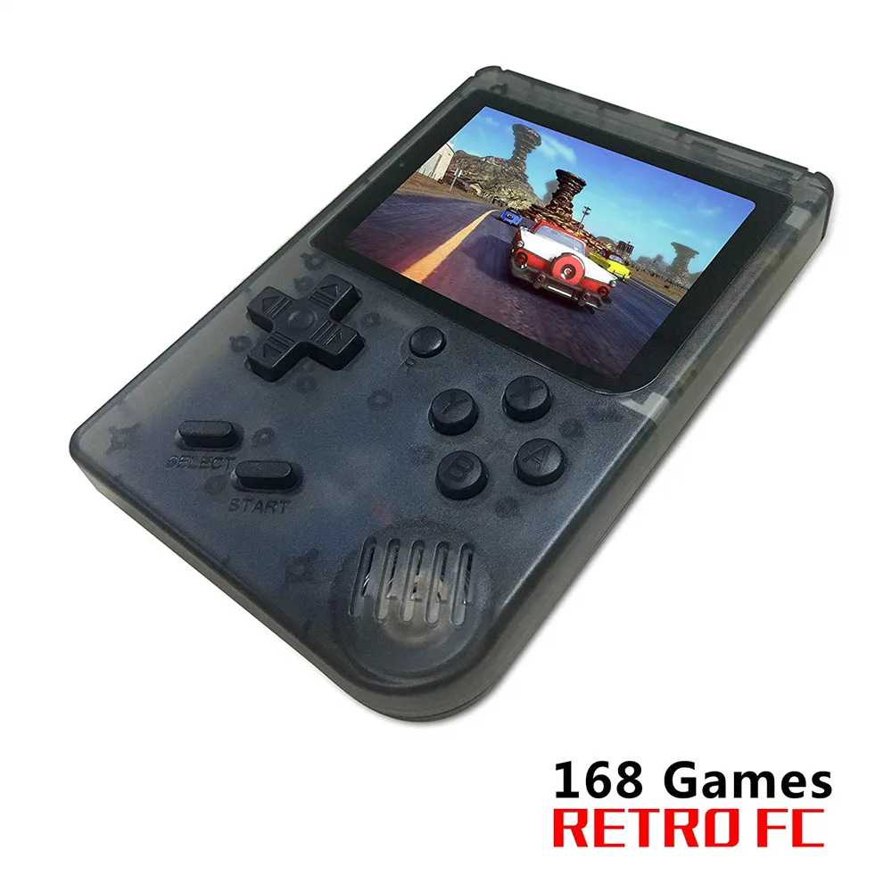 Игровой мальчик Мини Портативный ретро портативный 8 бит 168 игры дети