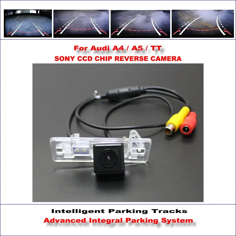 

For Audi A4L / A5 / Q5 / TT Car Rear Backup Camera / NTSC PAL RCA AUX HD CCD Night Vision 3089 / The Best Aftermarket Model